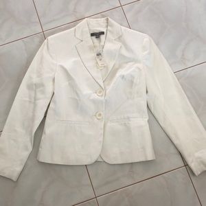 Ann Taylor cream blazer